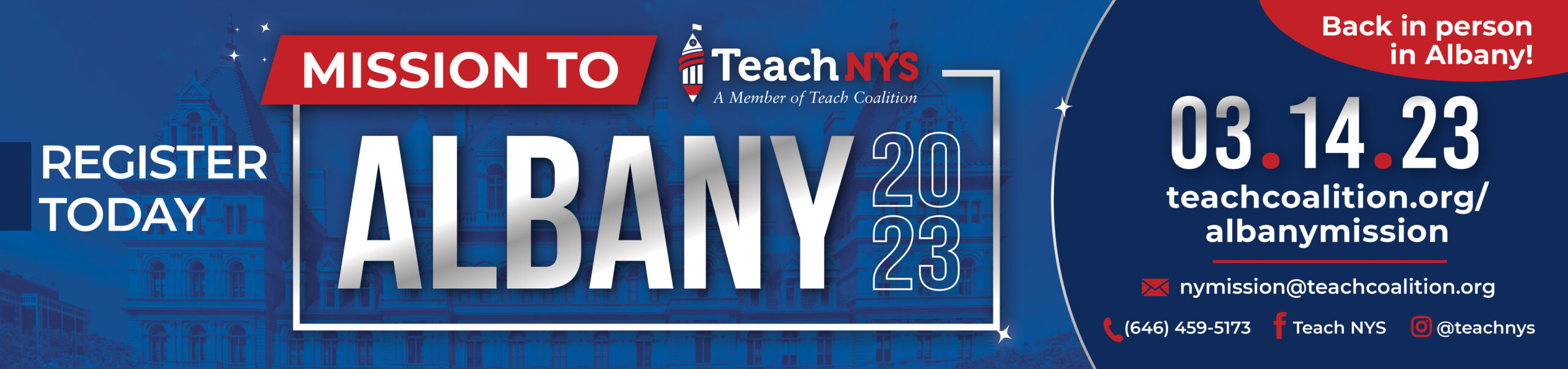Teach Coalition We are back in Albany in person for 2023 Teach NYS